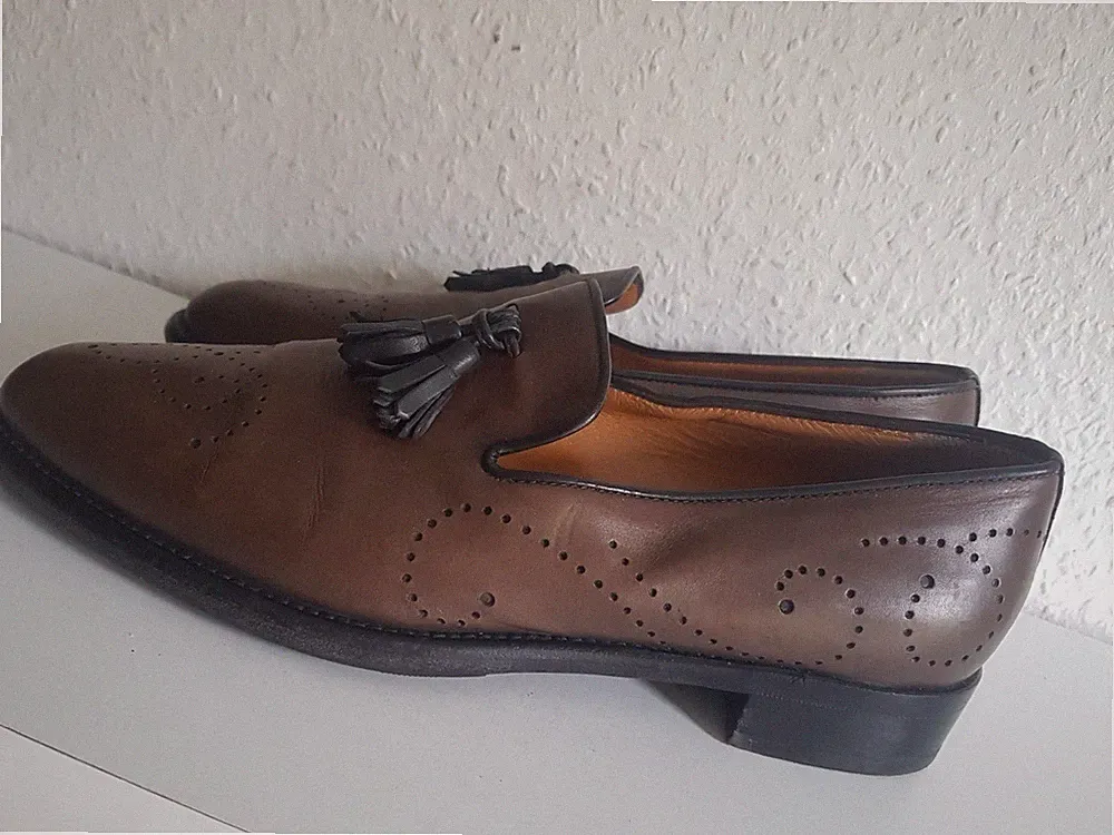 Maretto Italy Damen Slipper 38 Loafer Vibram Sohle