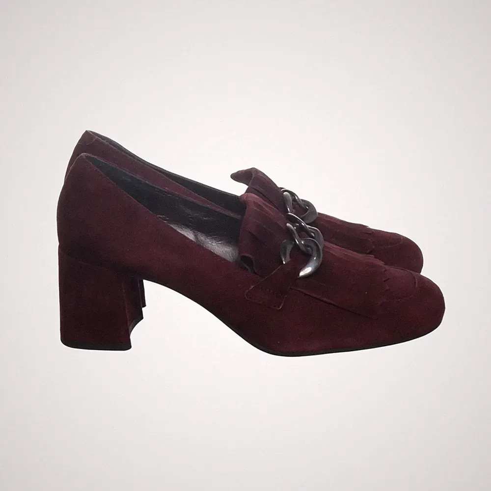 Maripe, Loafers, Größe: 39, Leder, Lila, Damen #BSh