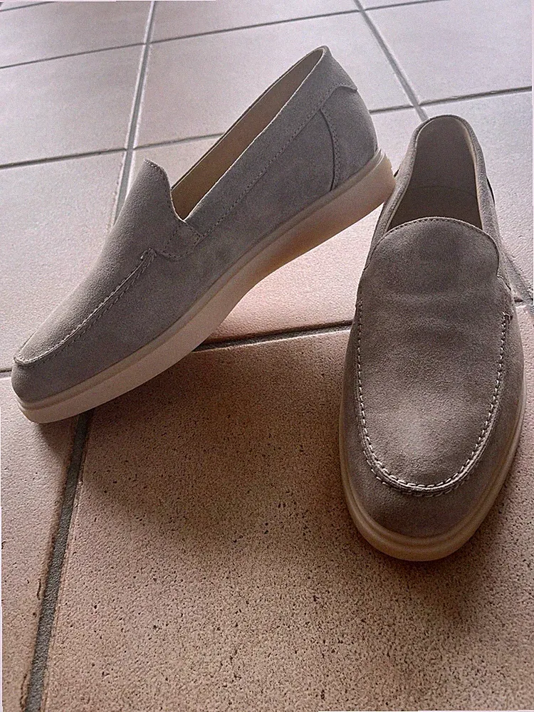 Mason Garments Amalfi Loafer Schuhe Taupe Gr. 42