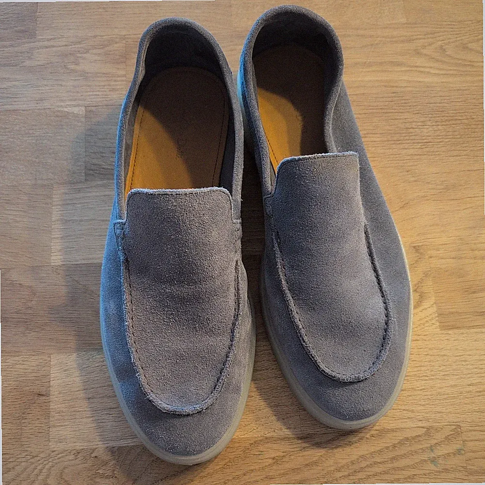 Massimo Dutti Loafer aus Rauleder/Wildleder Herren Größe 44 Blau