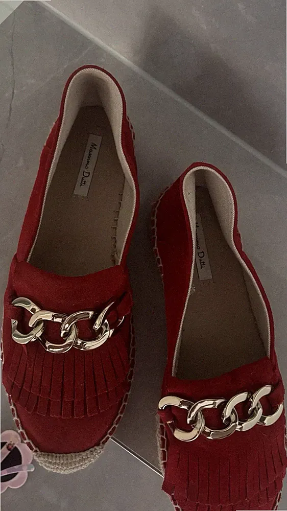 Massimo Dutti Loafer Mokassins Gr.38 Leder