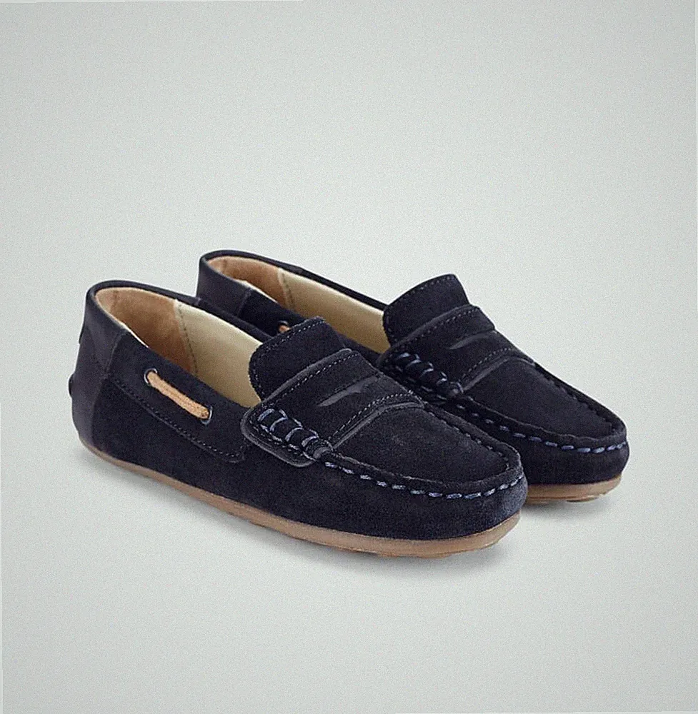 Mayoral Kinderschuhe Elegante Halbschuhe Zeremonie Jungen Junge Wildleder