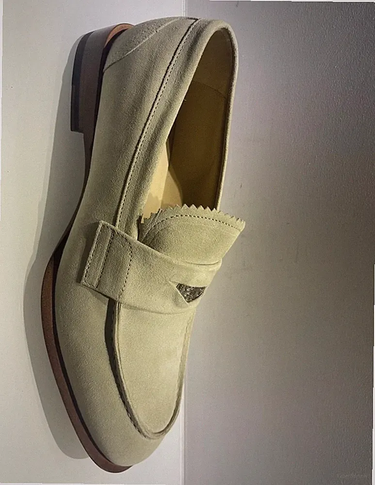 McQueen Suede Mokassin Penny 42,5 EU