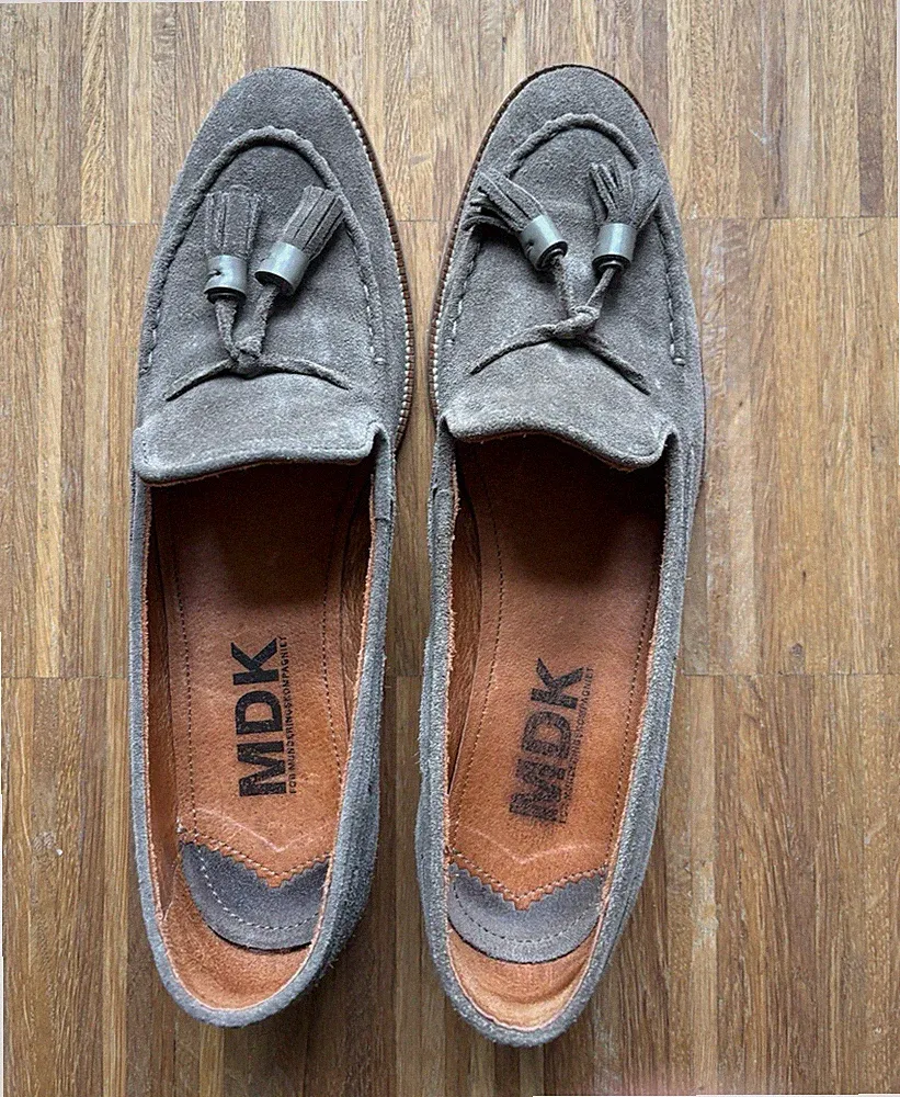 Unisex Loafer mit Quasten