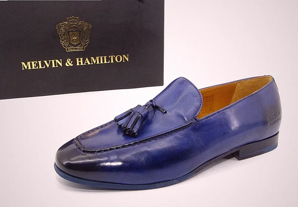 Melvin & Hamilton CLIVE 20 Loafers Slipper Mokassin Business Herren Schuhe Gr.41