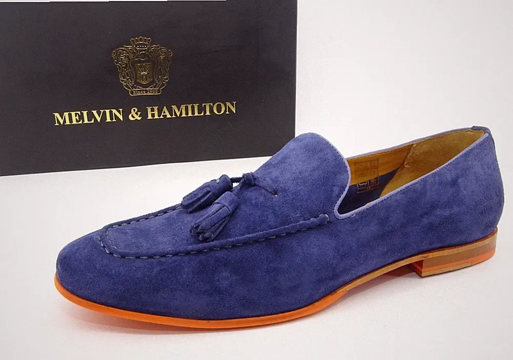 Melvin & Hamilton CLIVE 20 Loafers Slipper Mokassin Business Herren Schuhe Gr.46