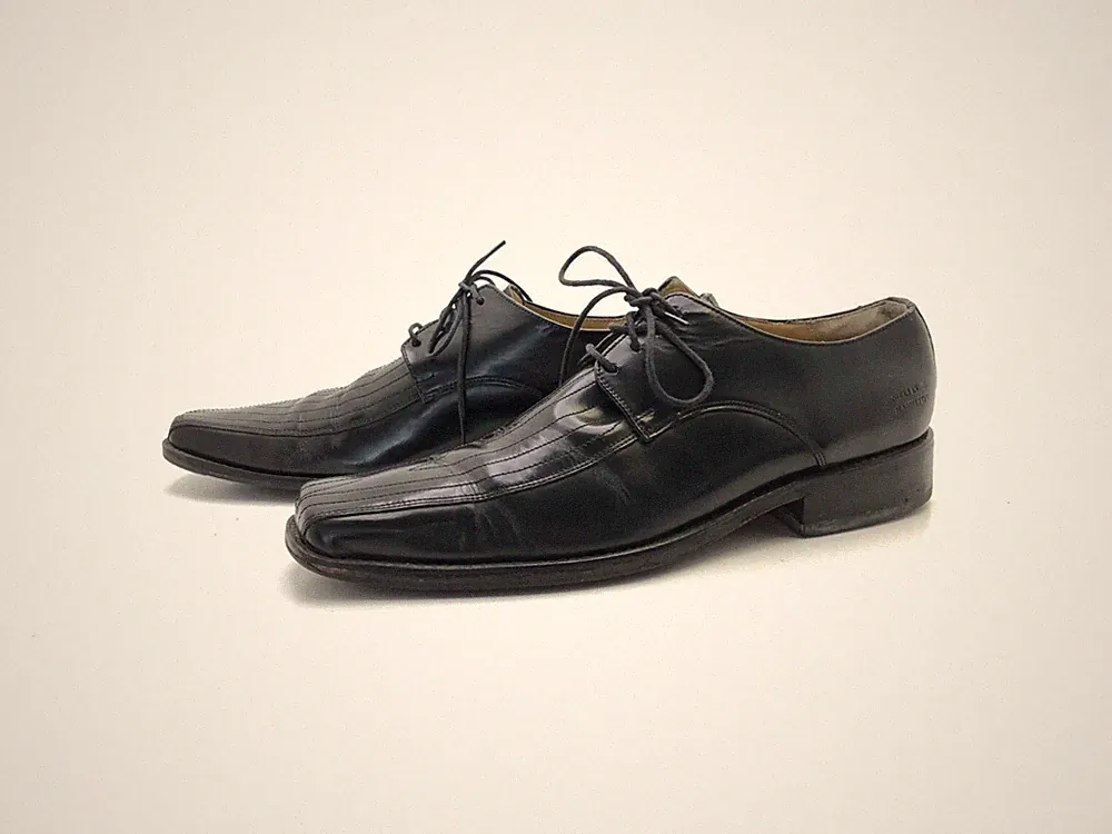 Melvin & Hamilton Herren Halbschuhe Schnürer Loafers Comfort Schwarz Gr. 44