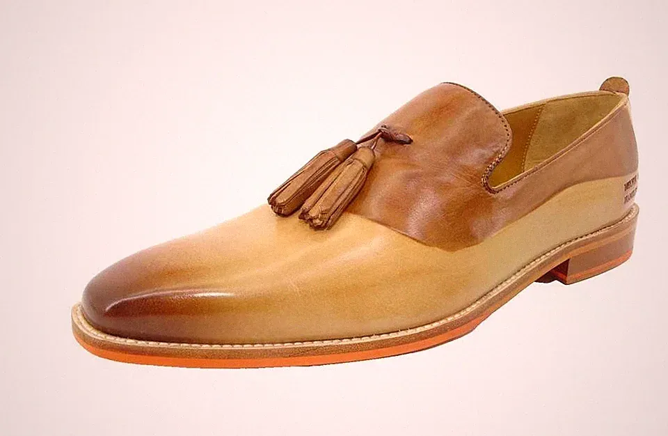 Melvin & Hamilton Slipper Loafer Derby Leonardo 24 Business Herren Schuhe Gr.42