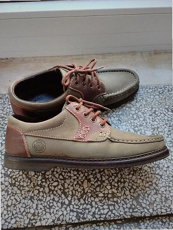 Men Bally Loafers Khaki Leather 41