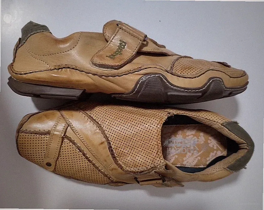 Men Bugatti Loafers Brown Leather 41