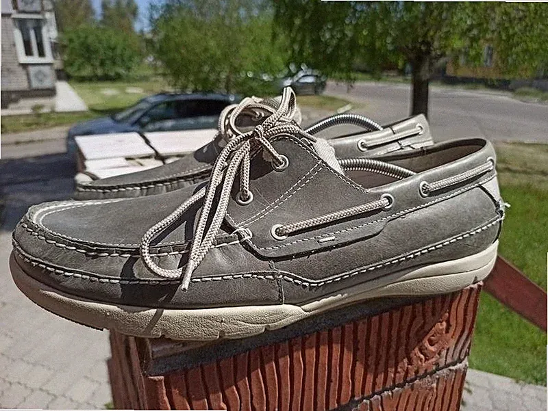 Men g.h. bass&co Loafers Grey Leather 47