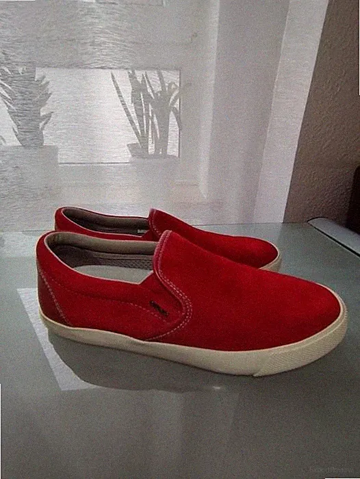 Men Geox Loafers Red 40