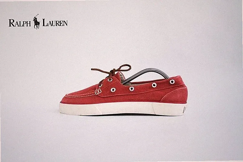 Men Polo Ralph Lauren Loafers Red 42.5