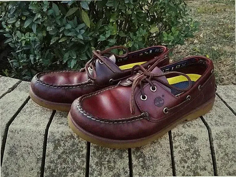 Men Timberland Loafers Brown 42 #SJ0G