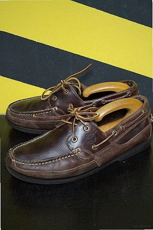 Men Timberland Loafers Brown 44