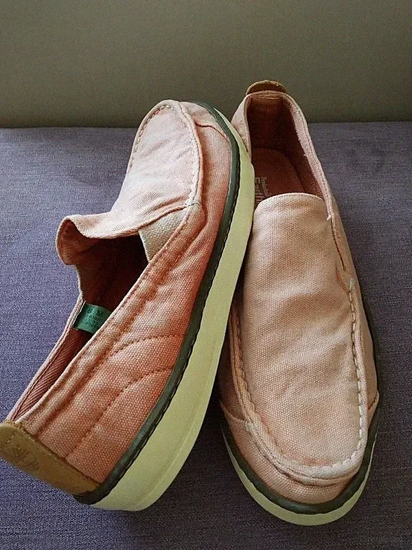 Men Timberland Loafers Coral Cotton 40