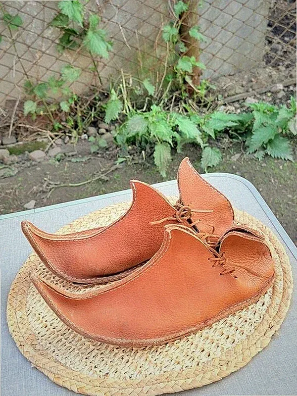 Men Vero Cuoio Loafers Brown Leather 39.5