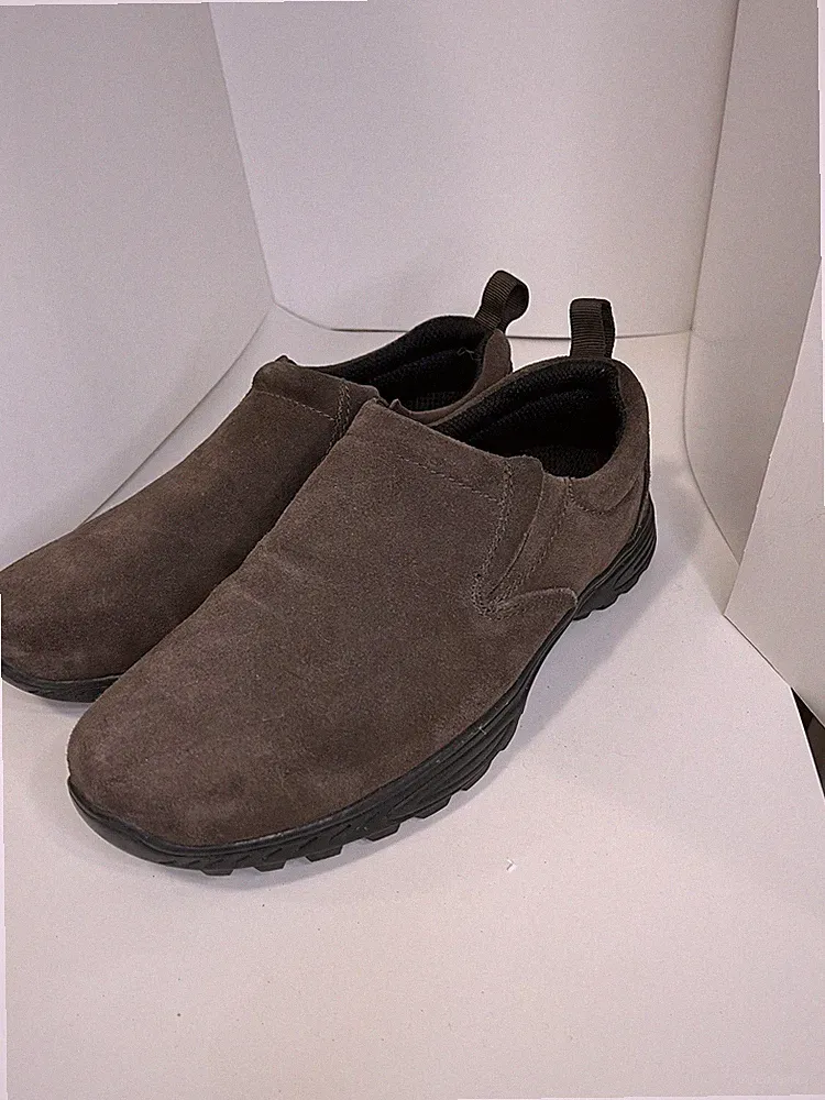 Mens Footjoy Contour casual brown suede size 8