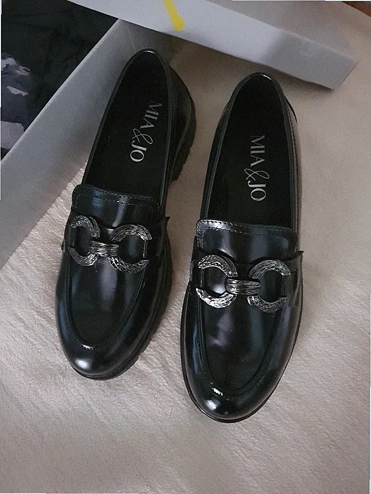 Mia & Jo Loafer Schwarz neu 38