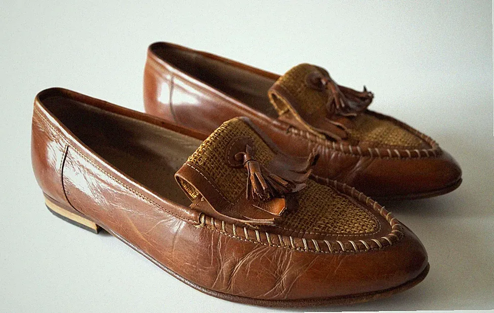 MIKULINSKY seltene Halbschuhe Herren 40er Vintage Sammlerstücke Größe 41/42 EU Retro