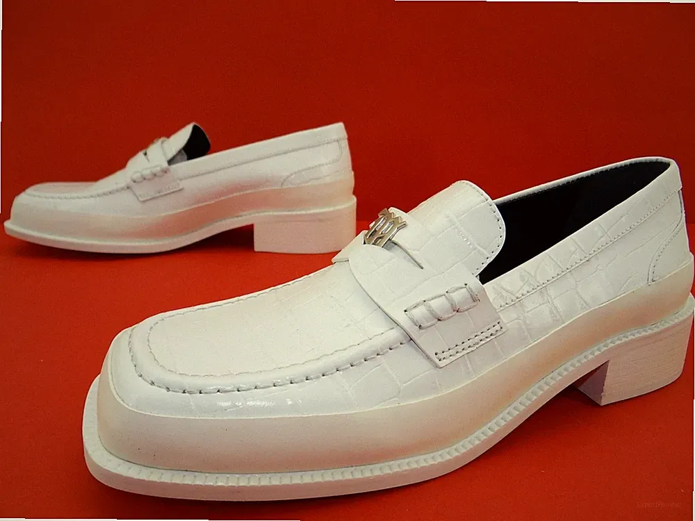 MISBHV The Brutalist Loafer Slipper Business Mokassins Herren Schuhe Leder Gr.40