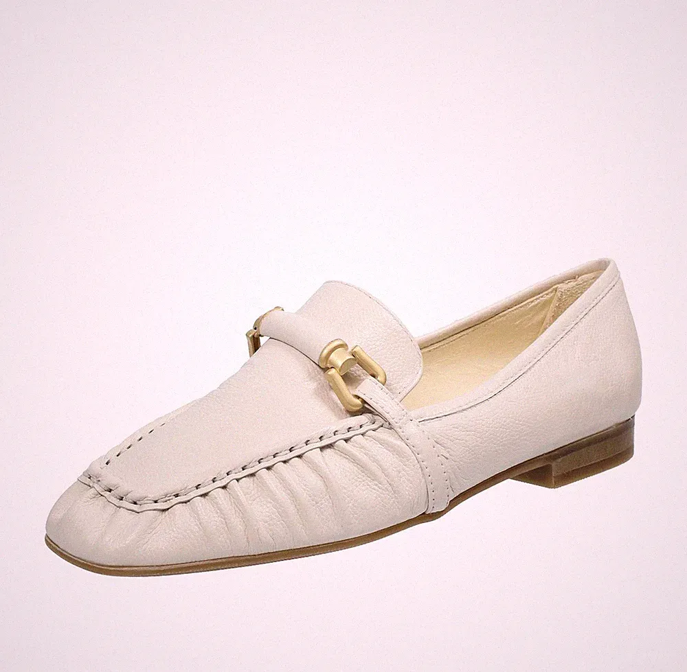 Mjus Leder Halbschuhe beige - Damen Schuhe Halbschuhe und Komfortschuhe