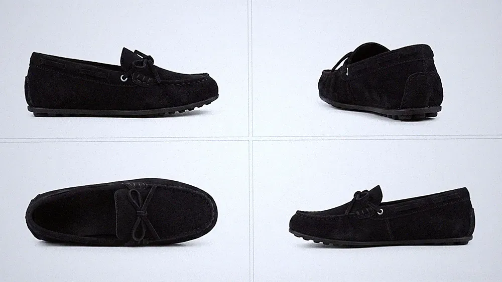 Frühling Wildleder-Loafer