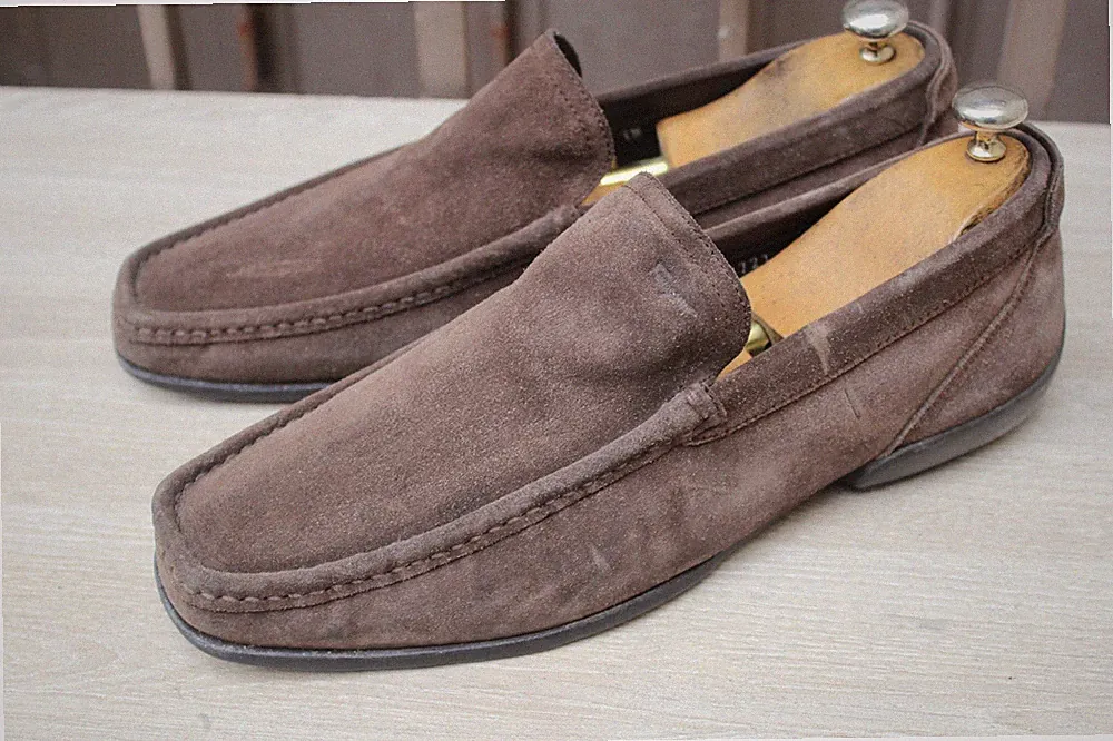 MOKASSIN SALVATORE FERRAGAMO FAIM 8 / 42 SUPER ZUSTAND HERRENSCHUHE 589€