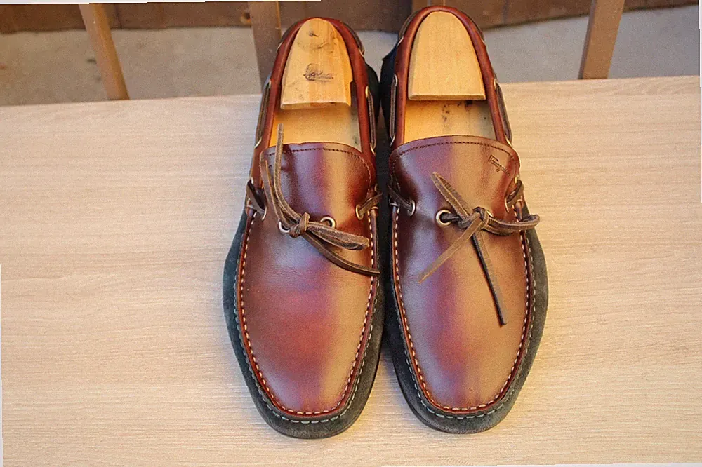 MOKASSIN SALVATORE FERRAGAMO LEDER 6,5 / 40,5 SUPER ZUSTAND HERRENSCHUHE 589€