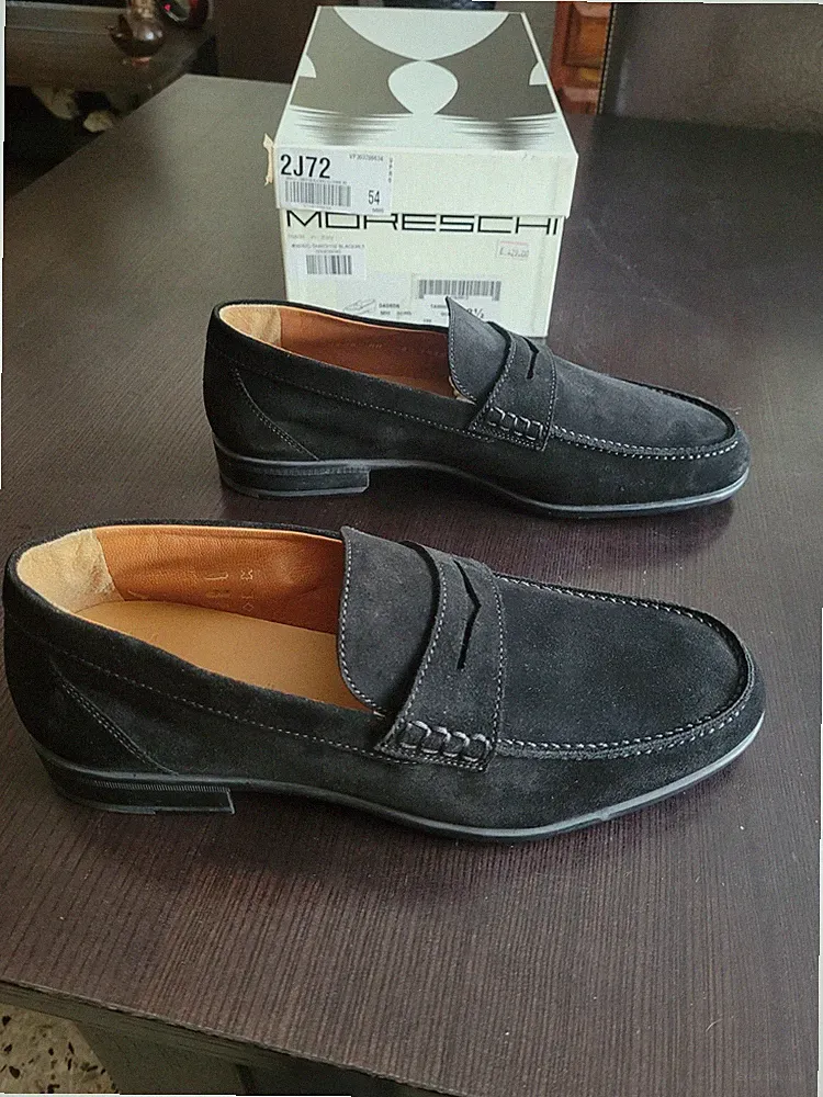 Moreschi Wildleder Halbschuhe 42,5