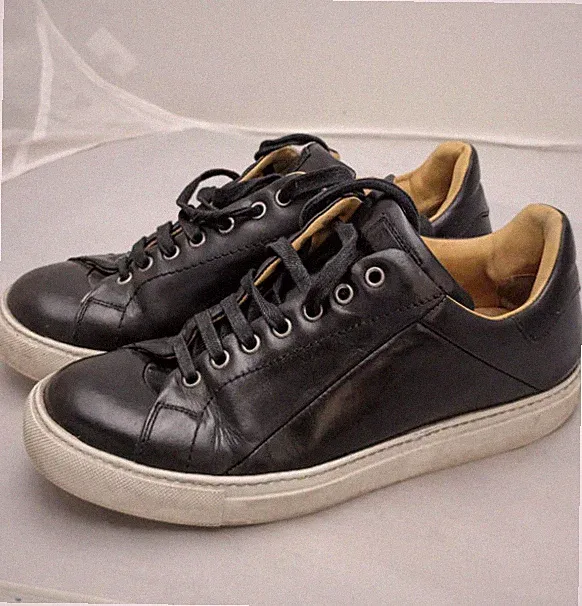 Mr Hare Herren Braun Cunningham Runde Zehe Plateau Leder Sportschuhe 7