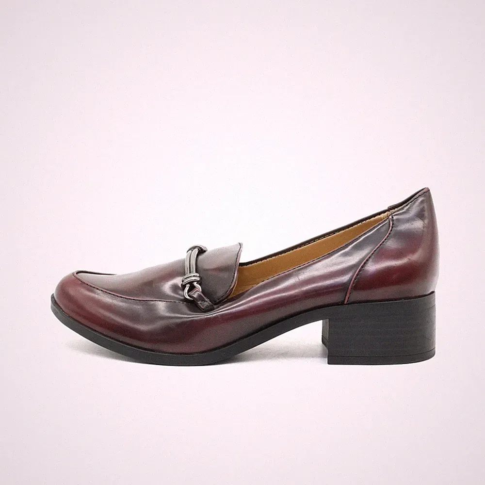Naturalizer Damen naples loafer weinrot kunstleder leicht, komfort EU 37