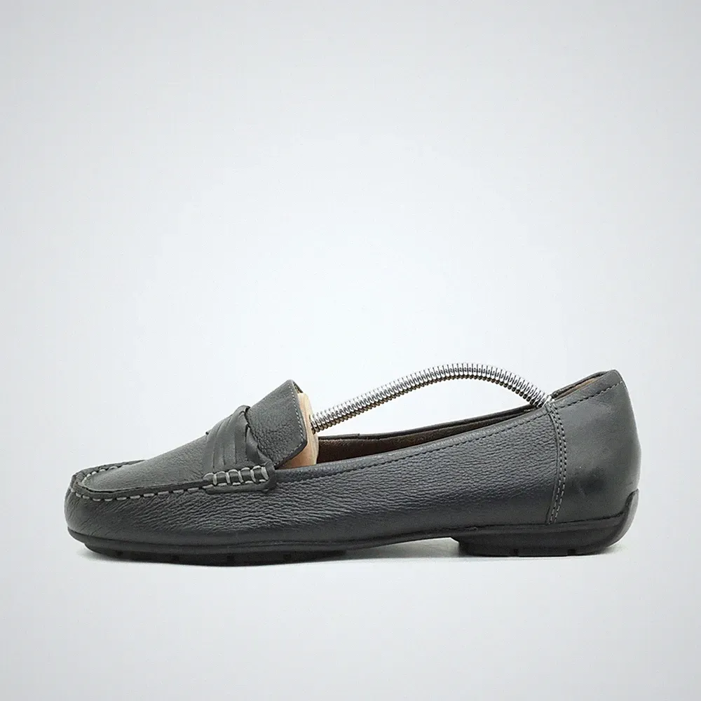 Naturalizer Damen Slipper EU 39,5 Penny Loafer Schwarz