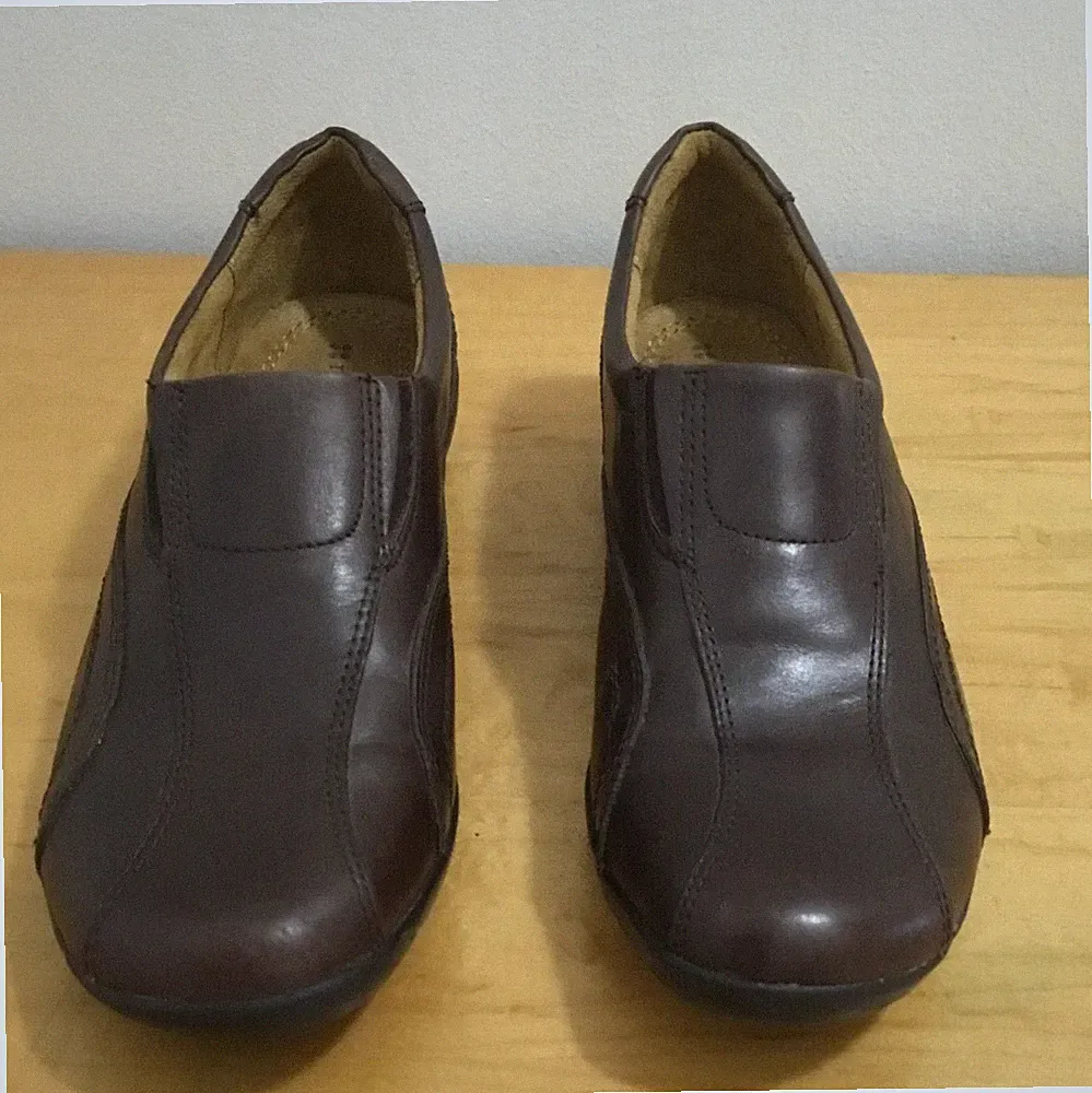 Naturalizer "Neptune" women's shoes comfort dark brown leather size 7.5 M