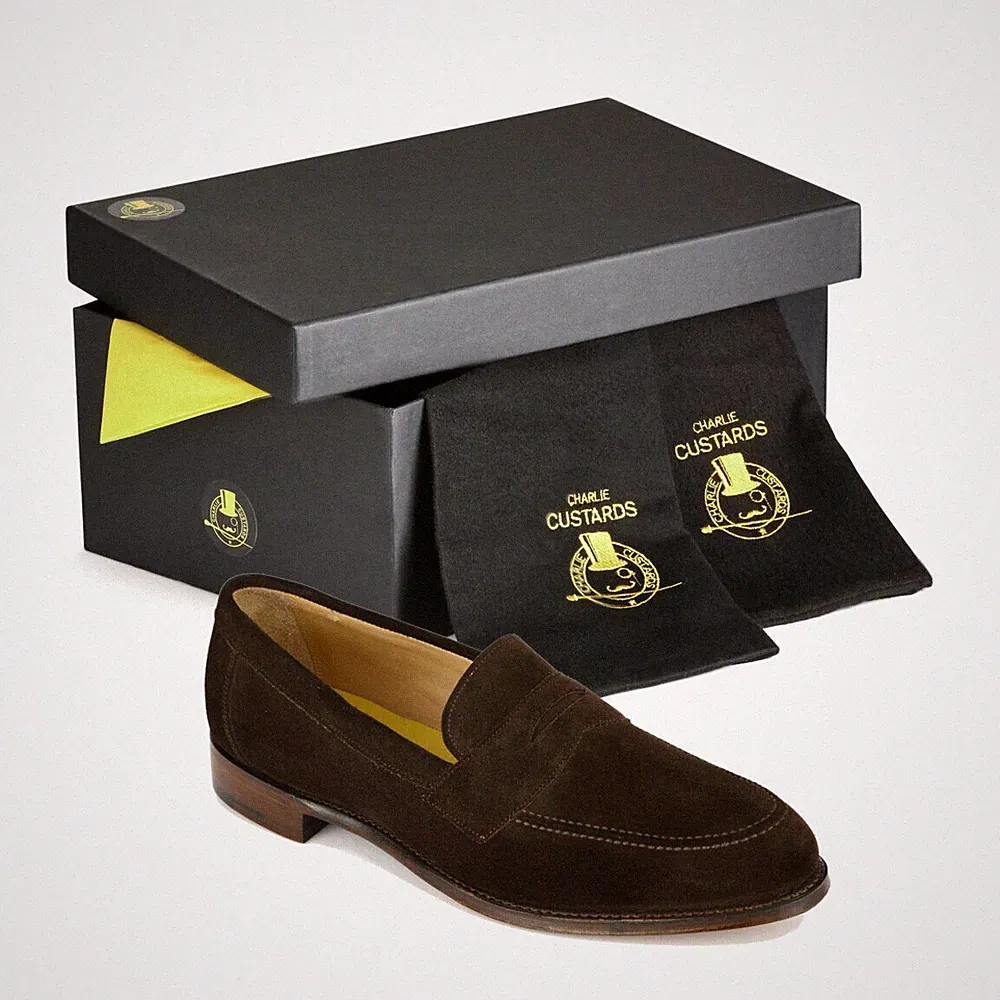 Neu Church's Cheaney Herren Schuhe Wildleder Loafers Brown UK 10.5 US 11.5 Eu