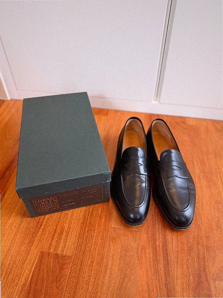 NEU Edward Green Piccadilly Loafer Schwarz Gr. 10/10,5 (1.420€ NP)