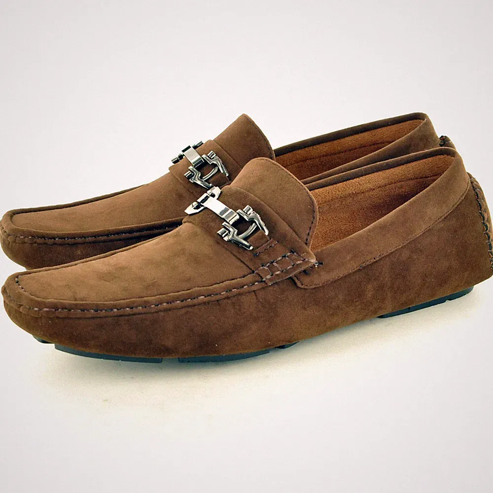 Neu Herren Kunst Wildleder Leger Halbschuhe Mokassins Slipper Schuhe Verfügbar UK Größe 6-11