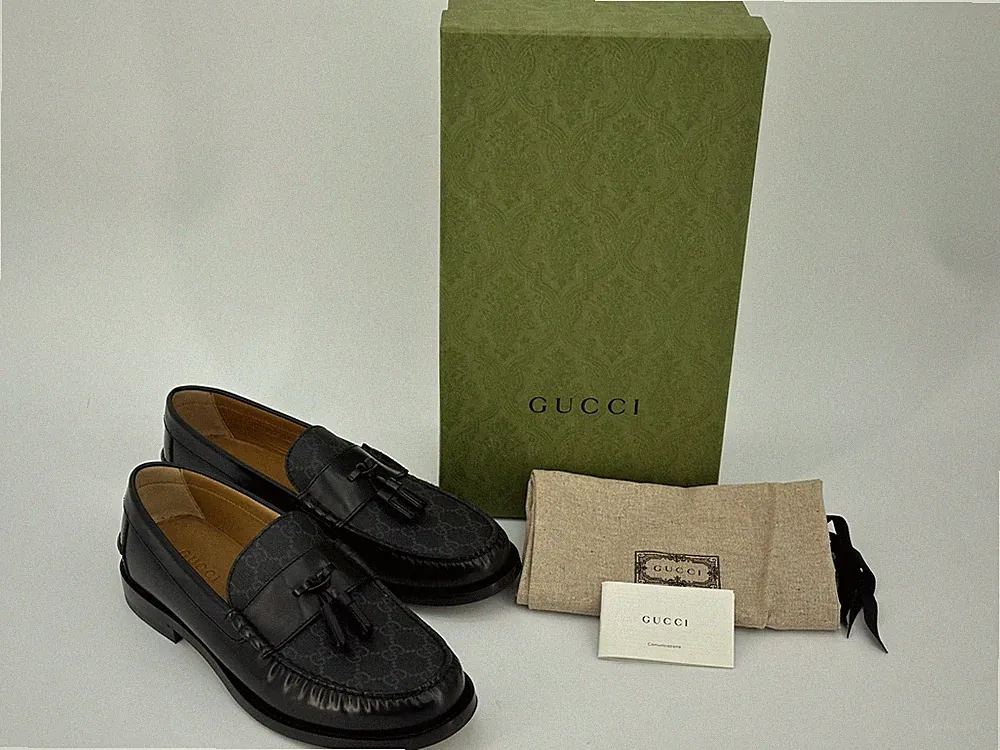 Neu Luxury Original GUCCI-673817-Men`s Herren Schuhe UK- 13 /EU-47 /US-14