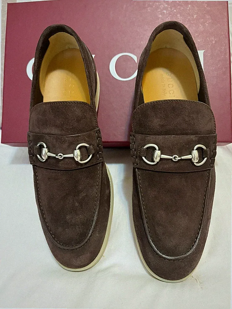 Neu Luxury Original GUCCI Herren Men´s Loafer, Gr-UK-11,5/EU-46