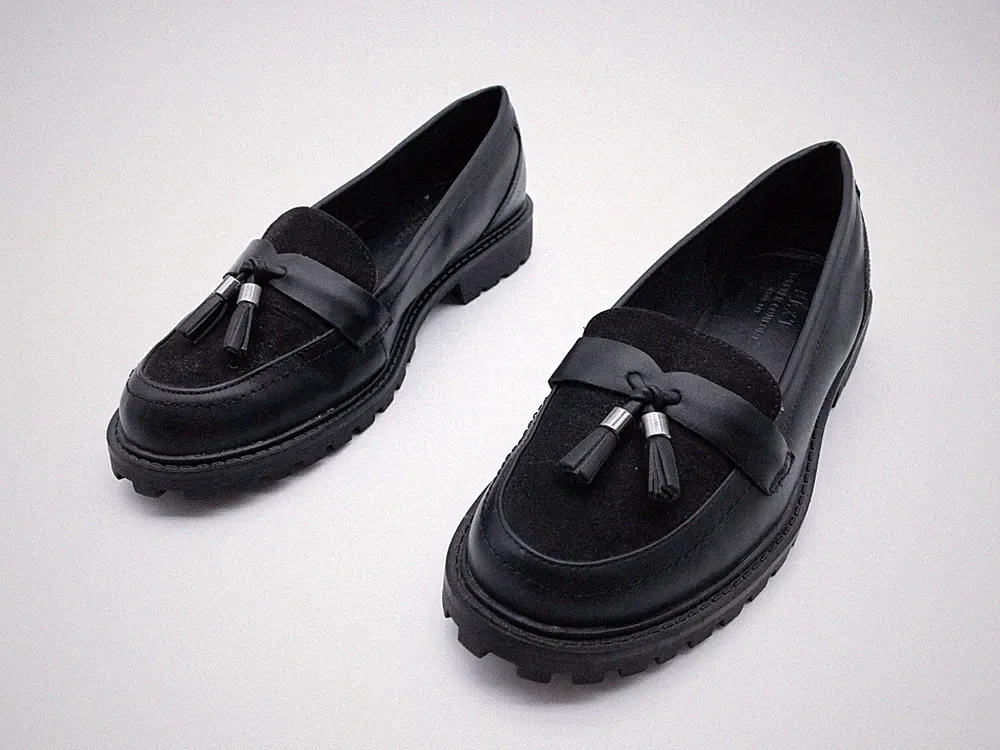 NEXT Damen Halbschuh Slipper Loafer Schlupfschuh schwarz Gr 38 EU Art 16761-98