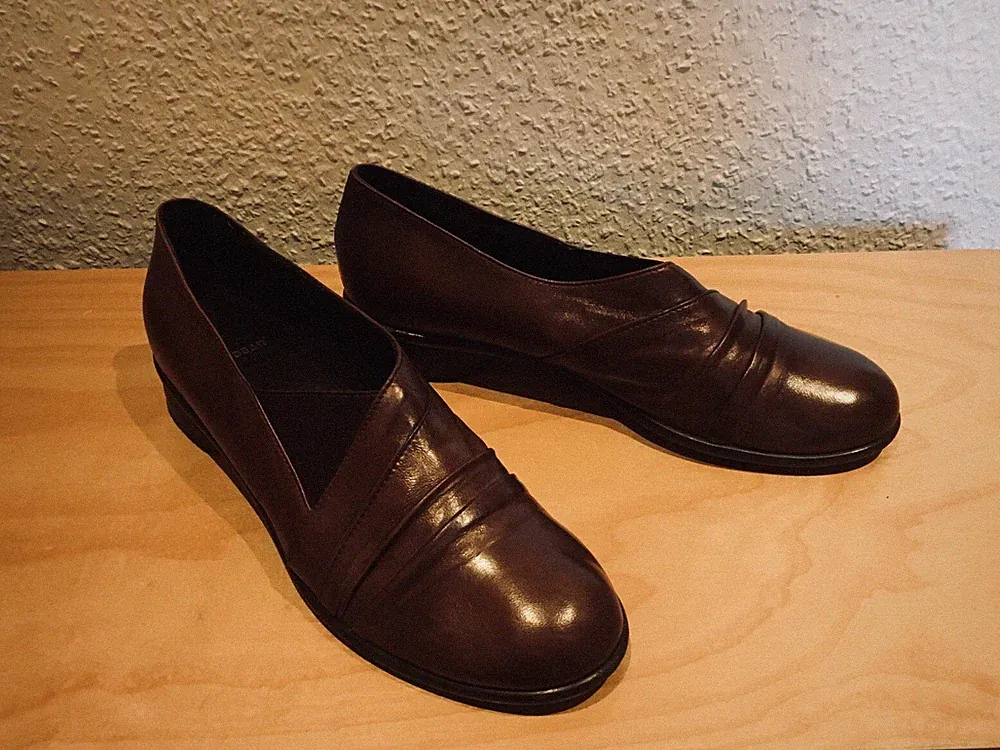 Nic Dean Leder Loafer Slipper Halbschuh