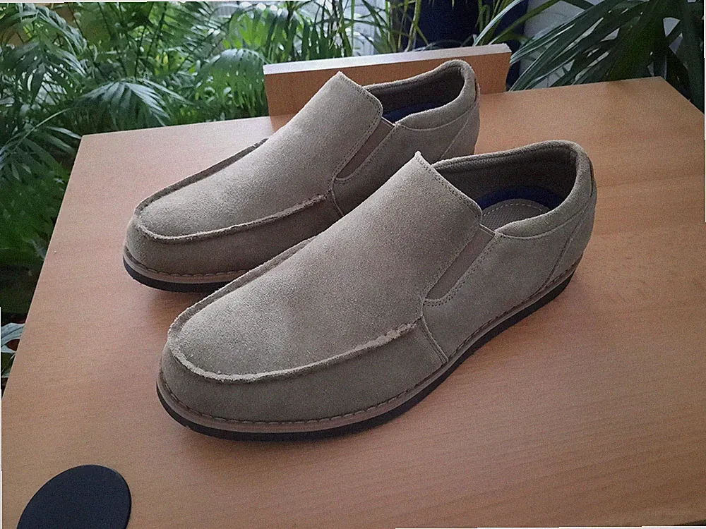 nur 1 x getragene Loafer / Slipper von Land´s End Gr. 44,5