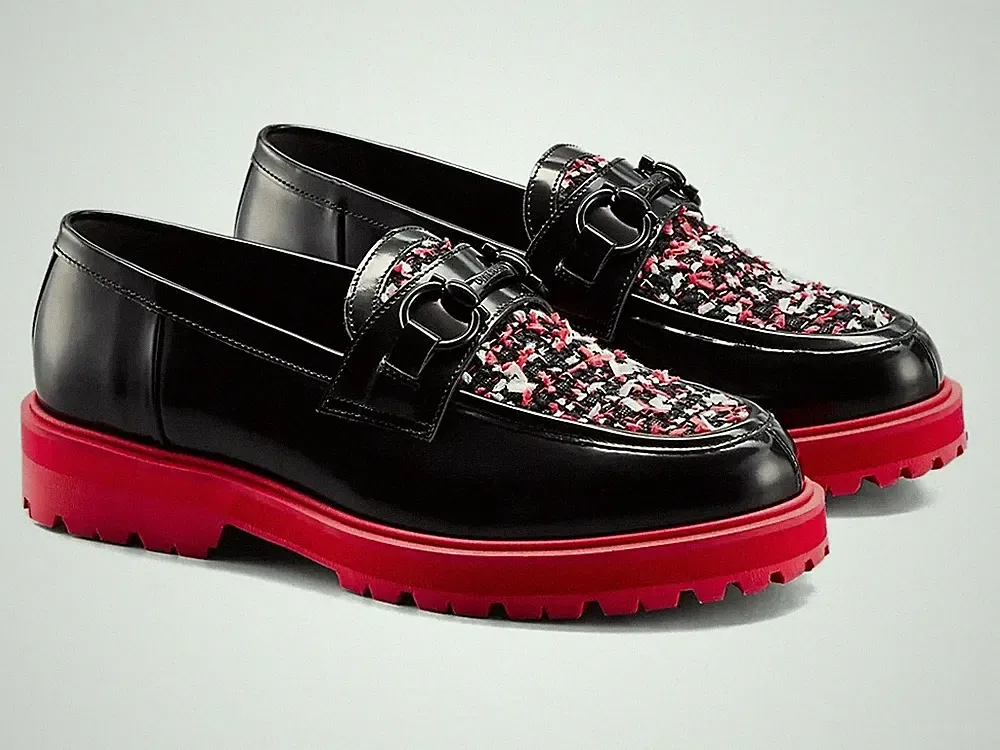 Onitsuka Tiger BIT HALBSCHUH 1182A680 002 SCHWARZ/KLASSISCH ROT Damen Gr.