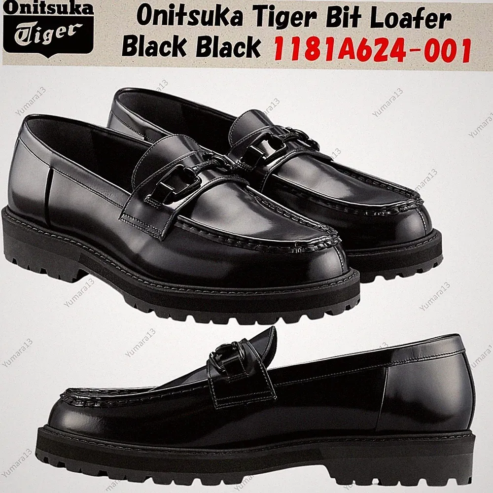 Onitsuka Tiger Bit Loafer Black Schwarz 1181A624-001