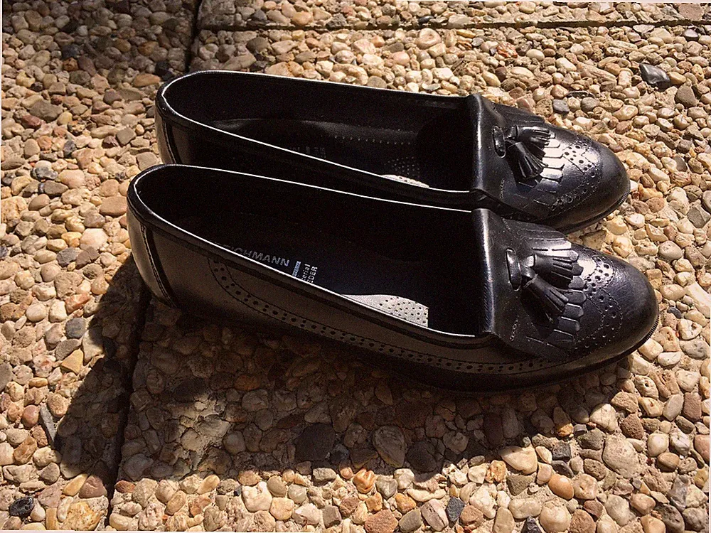 Loafer mit 2 cm Absatz
