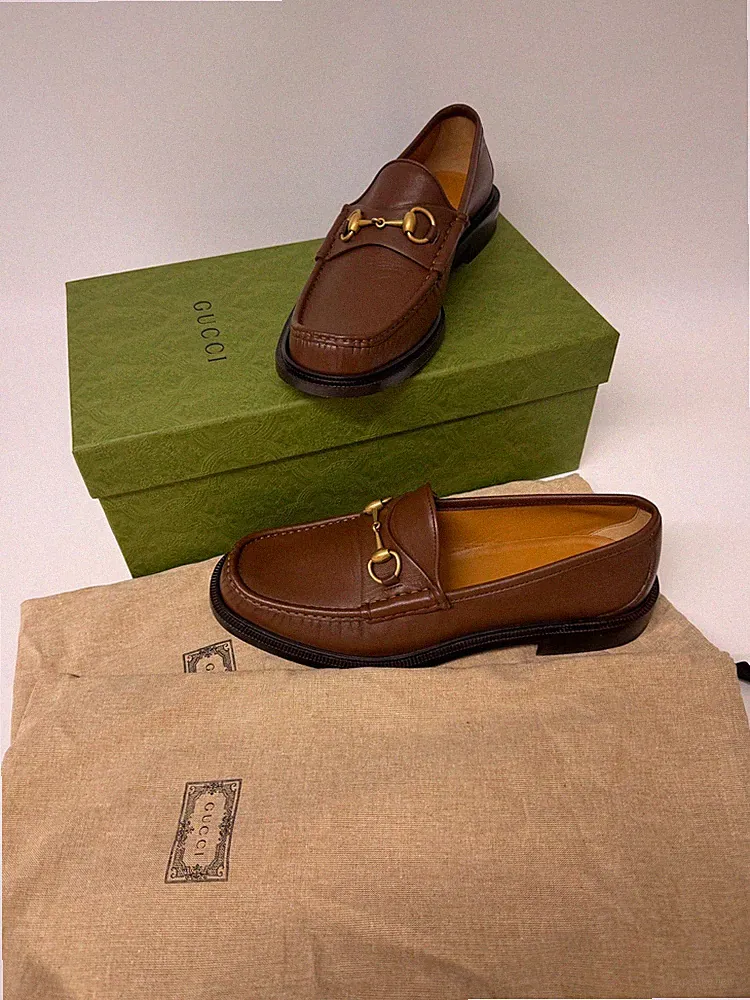 ORIGINAL GUCCI HORSEBIT LOAFER SCHUHE EU 43.5 UK 9.5 US 10.5 NEU! 980 €