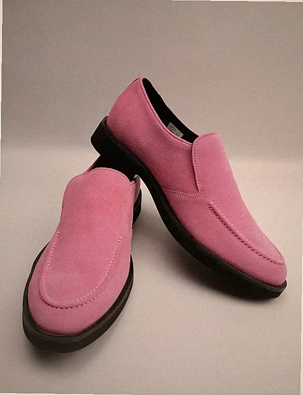 Original Hush Puppies Elvis Presley Edition Slip On Herren Schuhe Gr 41 pink Neu