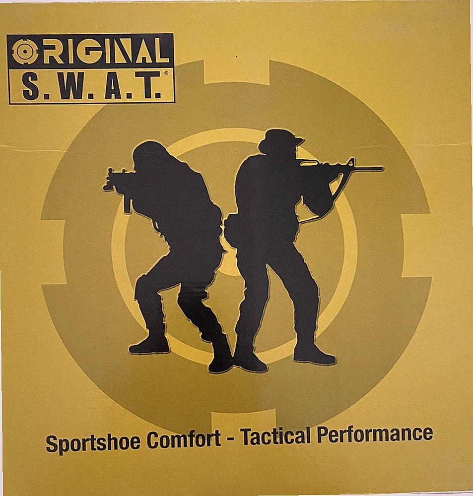 ORIGINAL SWAT Amphibi # 9000 Leder WASSERDICHT Reißverschluss Classic 6” EUR 45 S.W.A.T