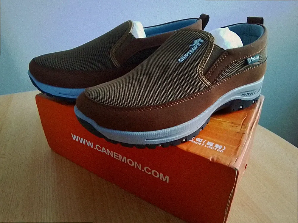Orthopädische Herren-Sneaker | Slip-On-Loafer für Herren - Größe 42 Braun