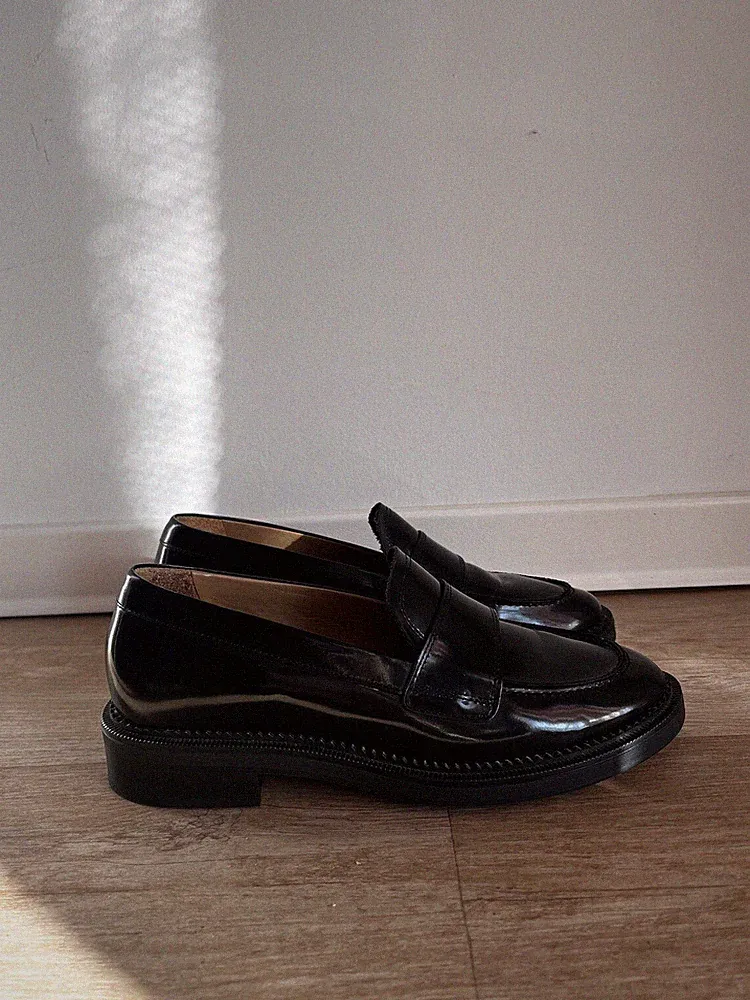 & Other Stories Leather Loafers